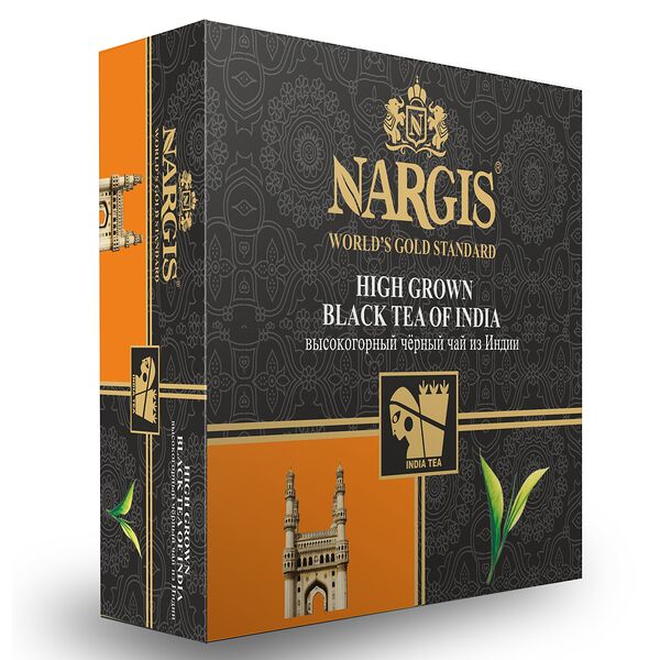 Чай индийский пакетированный черный Nargis, Элит