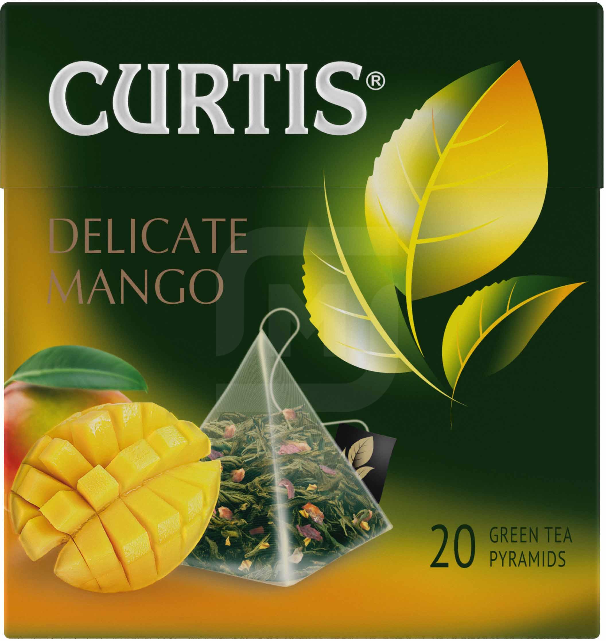 

Чай зеленый Curtis Delicate Mango 20пак