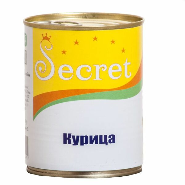 Secret Курица консерва для собак 850 г
