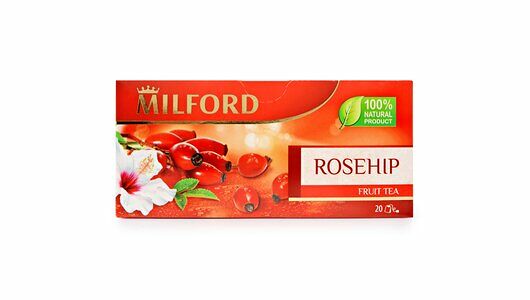 Чай фруктовый Milford Rosehip в пакетиках 20пак 40г