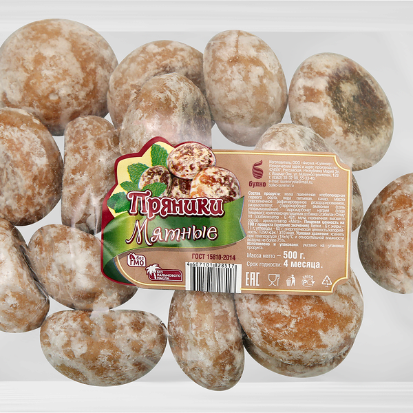 Пряники БУЛКО Мятные