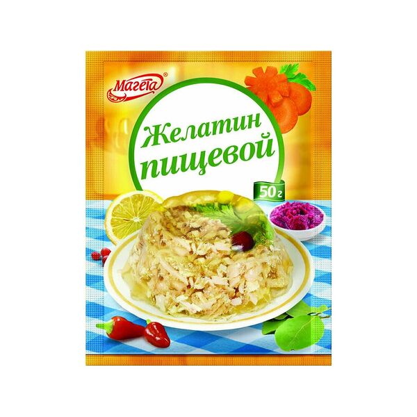 Желатин Магета пищевой, 50г