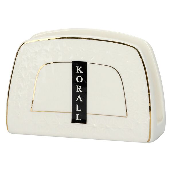 Салфетница Коралл Снежная королева, керамика