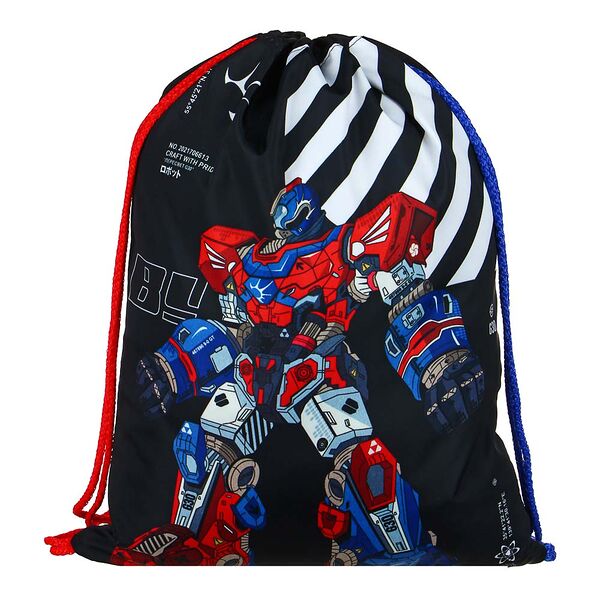 By пересвет мешок для сменной обуви на завязках премиум, 32x42см, улучш.полиэстер, толстая веревка