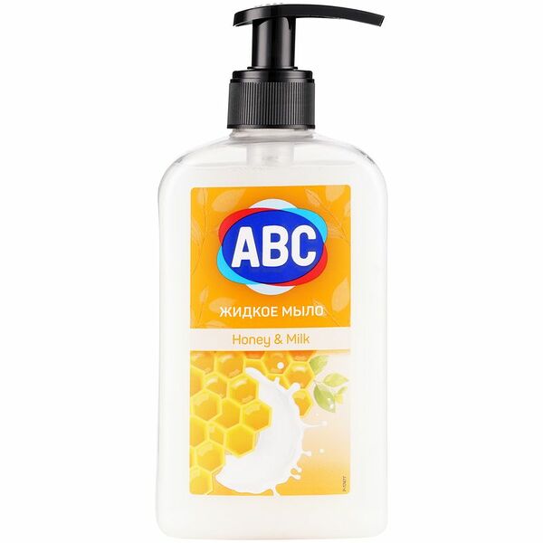 Жидкое мыло ABC Honey & Milk 400мл