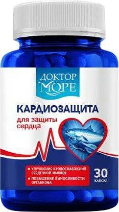 БАД Доктор Море Кардиозащита 0.5г 30шт