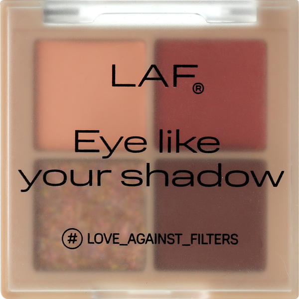 Палетка теней для век Laf 4 цвета т01 24 г