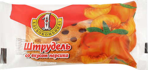 

Штрудель Первый хлебокомбинат Персик 70 г
