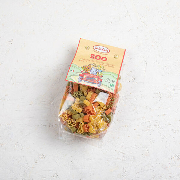 Паста с томатами и шпинатом Зоопарк