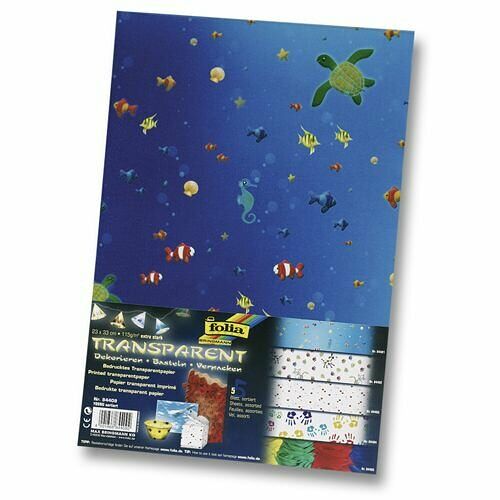 Транспарентная бумага 'Молодость', 115г/м², 23х33см, 5л. (84409) Folia