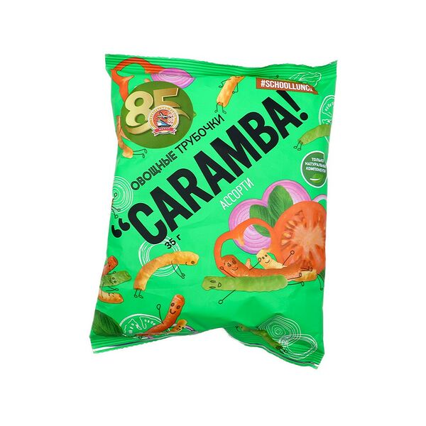 Продукт картофельный Caramba Schoollunch ассорти 35г