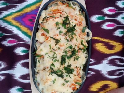Сковородка с курицей