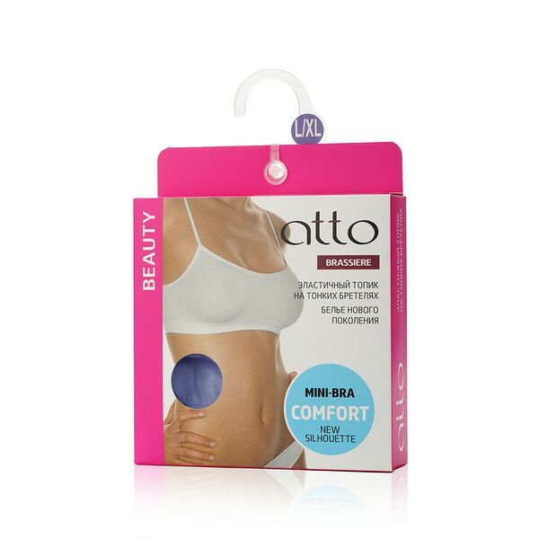 Женский бюстгалтер - топ Atto Microfibra Лаванда L/XL