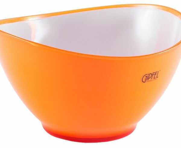 GIPFEL Салатница с двойными стенками Lumino, 23 см, 1 шт., оранжевый