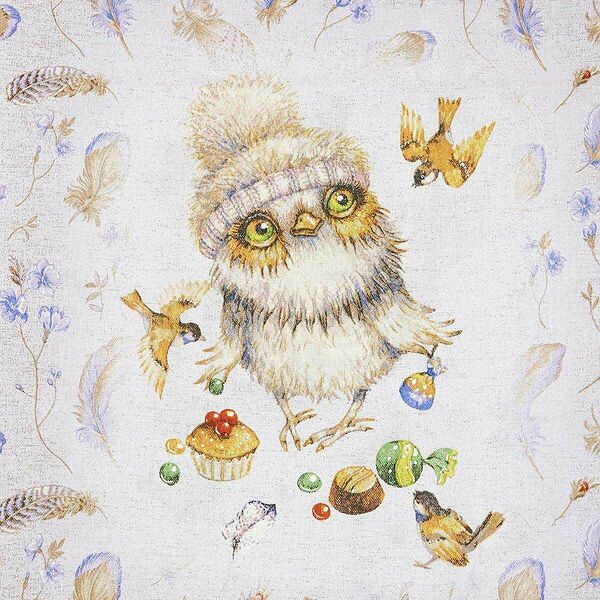 29480 Рогожка 'Сладкий Я' 3 купона 150*60см, 100% хлопок