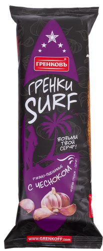 

Гренки ржано-пшеничные Гренковъ со вкусом чеснока 100 г