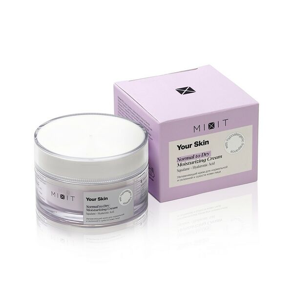 Крем для лица Mixit Your Skin Normal To Dry Milkshake Moisturizing Cream, 50 мл