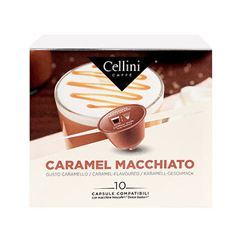 Кофе в капсулах Cellini Dolce Gusto Caramel Macchiato 10шт.