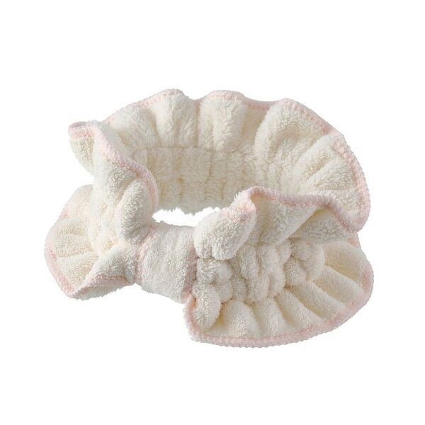 Повязка для волос Sofi De Marko №5 махровая женская, молоко, вискоза
