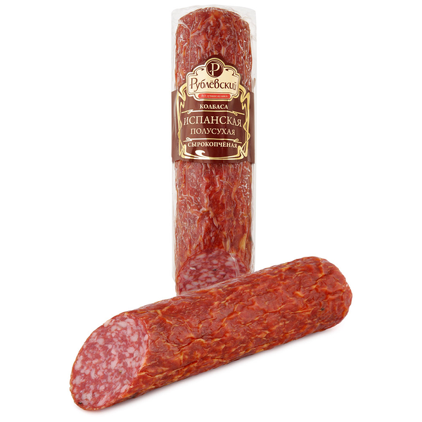Колбаса Рублевский Испанская сырокопченая 270г