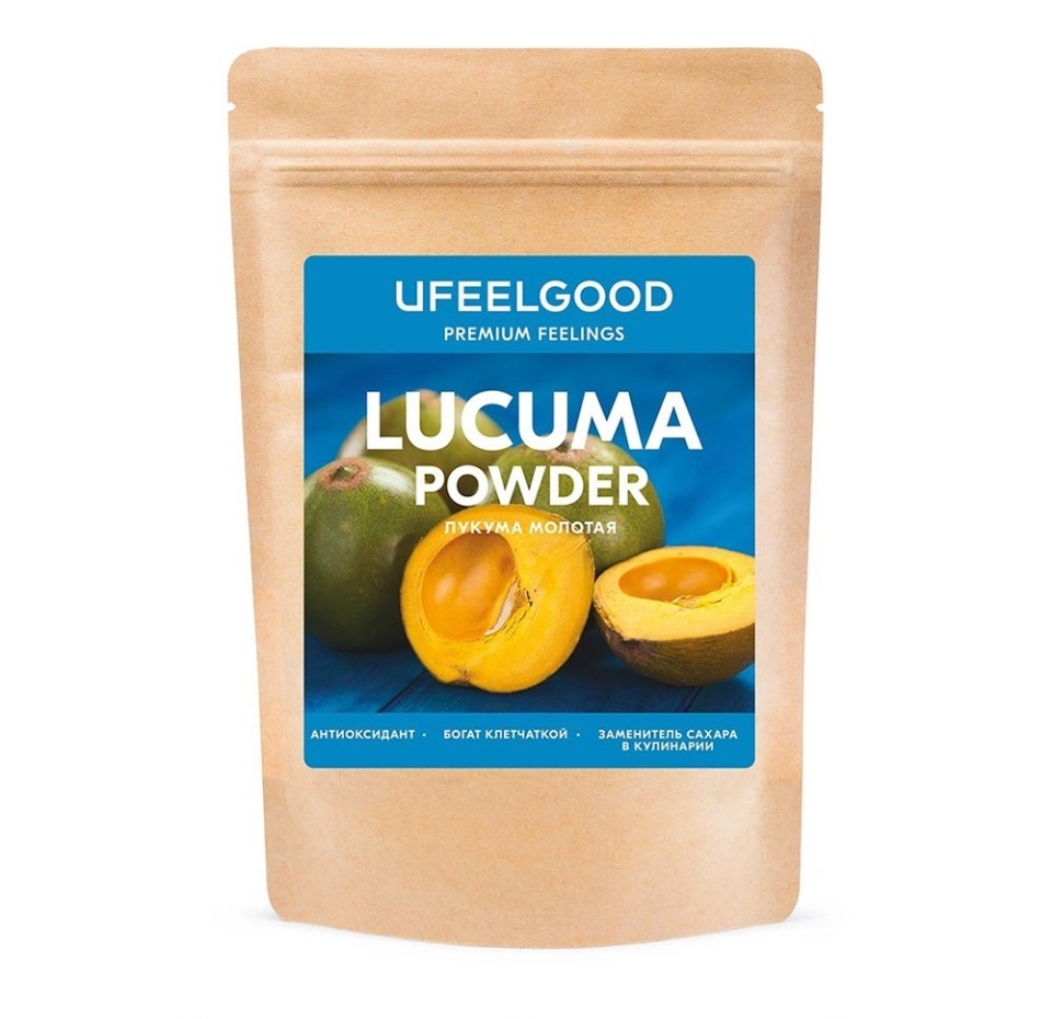 

Плоды Лукума молотые UFEELGOOD