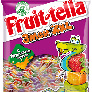 Мармелад жевательный Fruit-tella Змеи XXL, 70г