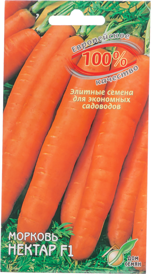 

Семена ДОМ СЕМЯН Морковь Нектар F1