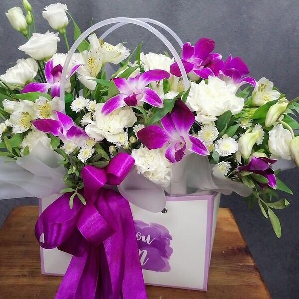 Ласковый миг с орхидеями