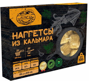 Aurora Наггетсы из кальмара Дальрыбпром в Магнит со скидкой –25%