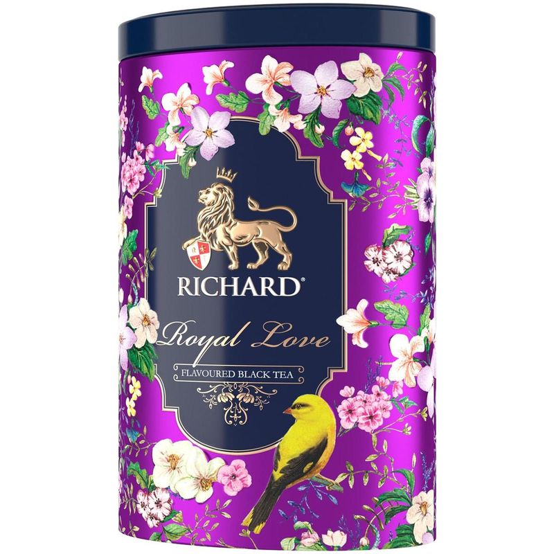 

Чай Richard Royal Love чёрный бергамот-ваниль листовой