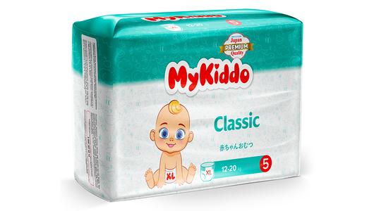 Подгузники-трусики MyKiddo Classic XL 12-20кг 34шт