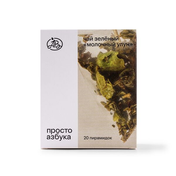 Чай зеленый Просто Азбука Молочный улун, 40 г