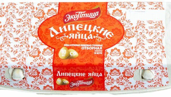 Яйцо куриное Экоптица Липецкое СО 10шт.