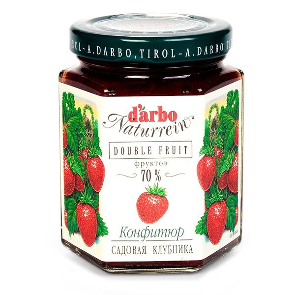 Конфитюр D'arbo Naturrein Double Fruit Садовая клубника