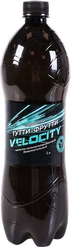 Напиток среднегазированный Velocity со вкусом тутти-фрутти