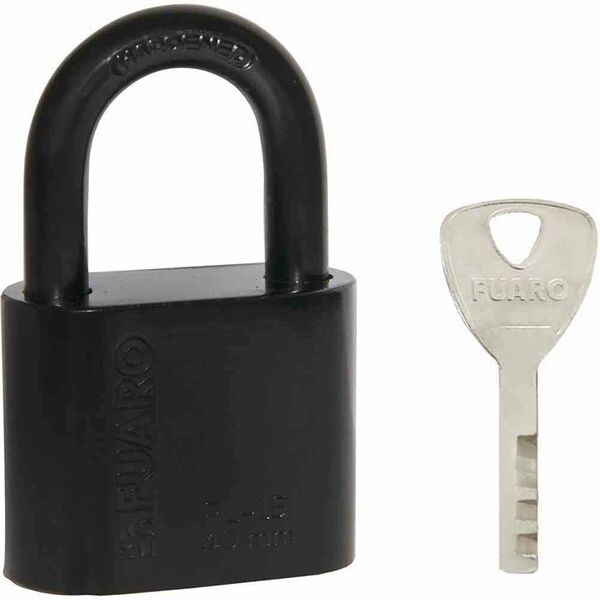 Замок навесной Fuaro PL-1540 цвет: черный