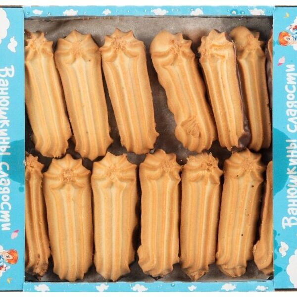 Печенье Румба Ванюшкины сладости с глазированным дном