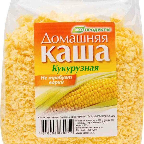 Каша кукурузная Экопродукты Домашняя