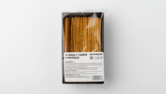 Хлебцы с тыквой и морковью