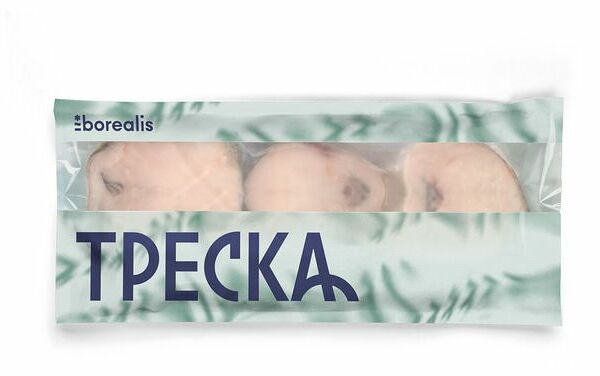 Треска атлантическая замороженная Borealis стейки