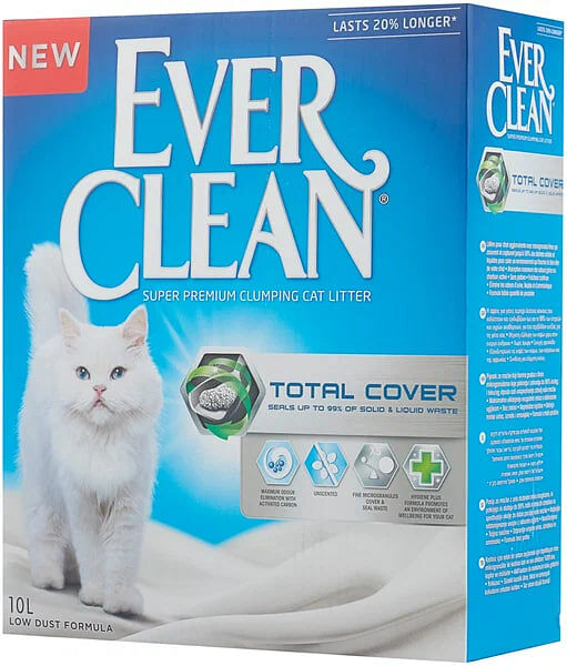 Наполнитель Ever Clean Total Cover 10 кг