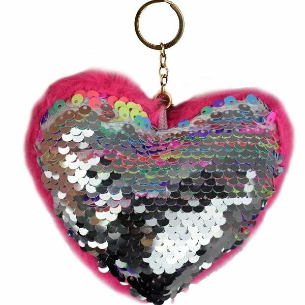 Подвеска Ball Masquerade Плюшевое сердечко, 14 см