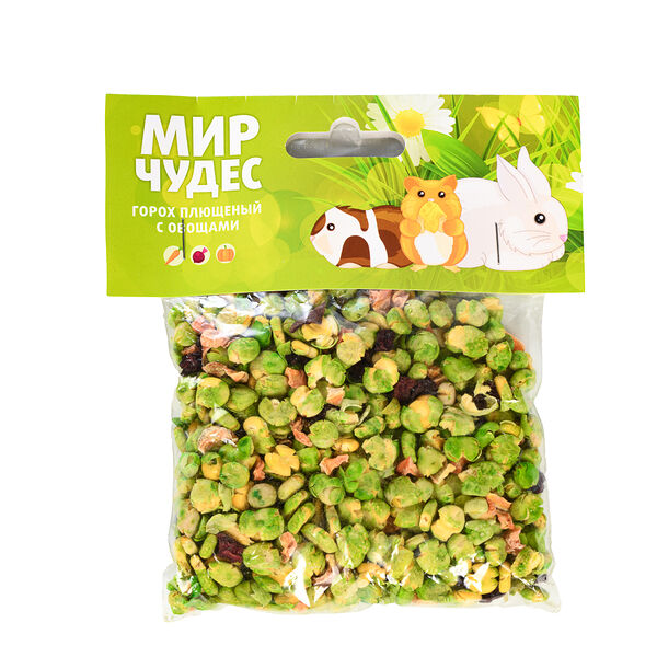 Горох плющенный с овощами