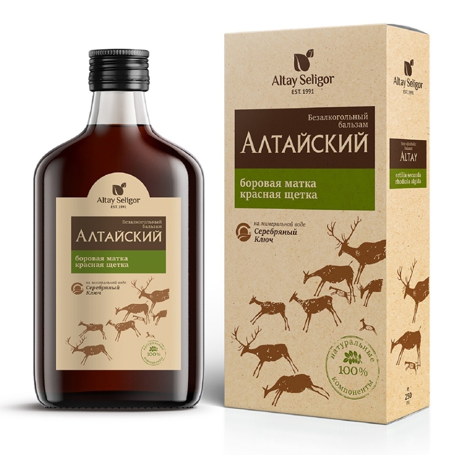 

Бальзам «Алтайский с золотым корнем», «Алтай-Селигор», 250 мл, Россия