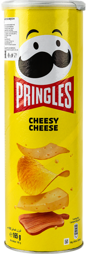 

Чипсы картофельные Pringles Cheesy Cheese сыр 165 г