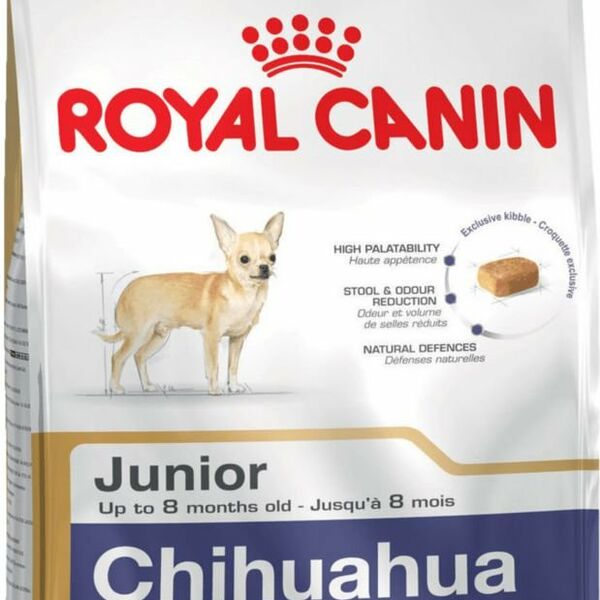 Сухой корм Royal Canin CHIHUAHUA Junior для щенков 2-8мес Чихуахуа
