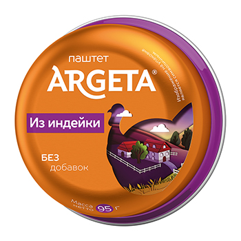 

Паштет из индейки Argeta 95 г