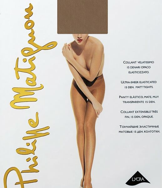 Колготки Philippe Matignon Miro 15 The Светло-коричневые Размер 2