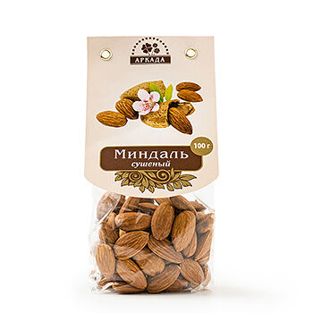 Орехи Аркада миндаль сушеный 100 г, Россия