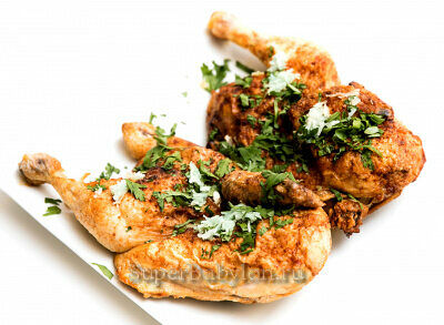 Цыпленок табака Кулинария Супер Бабилон